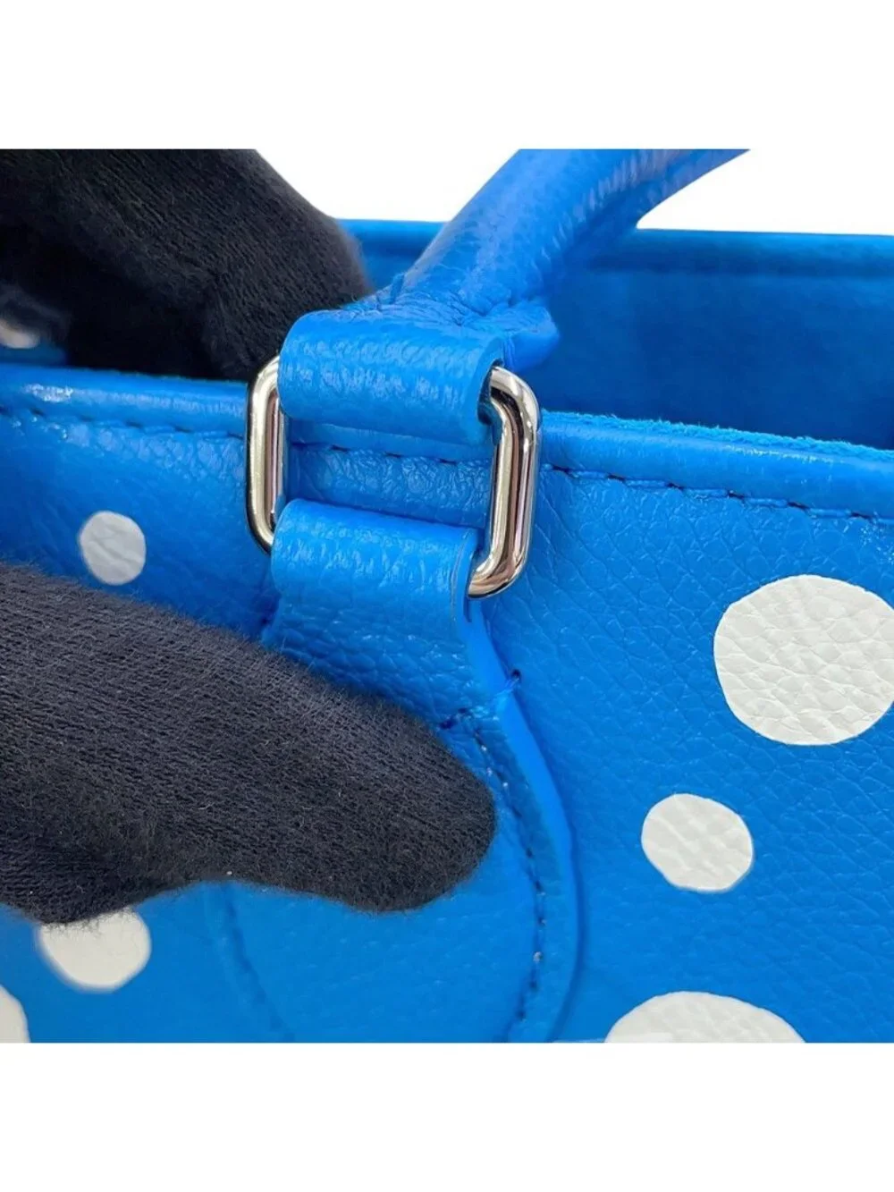 Louis Vuitton Handbag Monogram Empreinte LV Yk On The Go PM 2-Way Yayoi Kusama